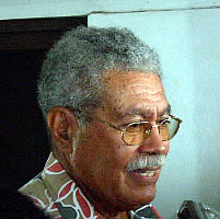 Qarase Reunited With Grandchildren