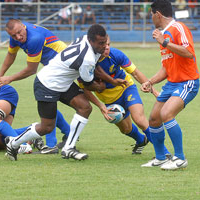 Kenatale on bench for Highlanders