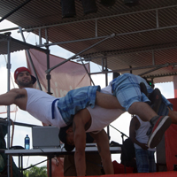 USA Break Dancers a crowd pleaser
