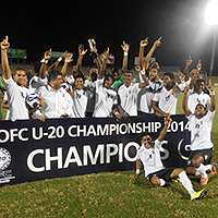 Fiji U20 soccer players receive gift packs 