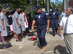 Marist, Grammar students warned