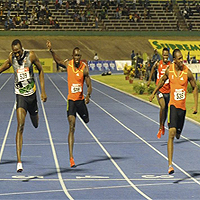 Bolt beaten again by Blake