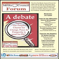 Media Council Forum Next Week