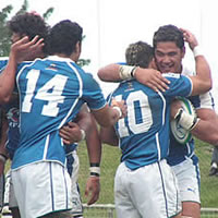 Manu Samoa Arrive In The Country 