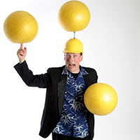 Entertainer To Showcase Juggling Tricks 