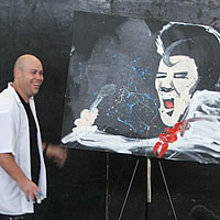 Brad ‘Blazes’ A New Spin on Painting 