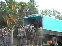 Driver questioned because of army backround