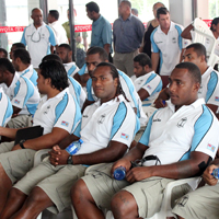 Quiet Fathers Day for Flying Fijians 