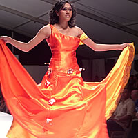 Huge display of designs at Fashion Week