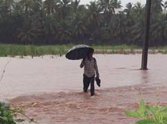 Flash flood warning now in place