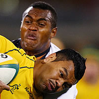 Flying Fijians go down to Wallabies