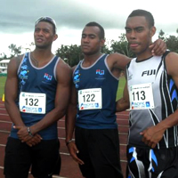 Team Fiji in 5th Place
