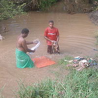 Residents Turn To Creeks, Rivers For Water