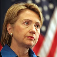 Clinton calls for democracy