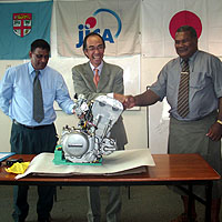 JICA donates engines