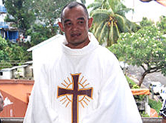 Father Peter Loy Chong is the new Archbishop of Suva