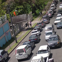 Traffic at times of disaster...