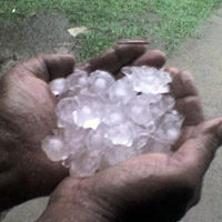 Kadavu experiences hailstorm