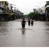 Several Roads Closed, Various Crossings Washed Away