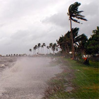 Strong wind warning in force for Lau Group