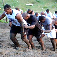 FRU defends Flying Fijians training at Sand Dunes