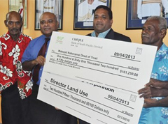 Mataqali sells land to benefit thousands who face water problems