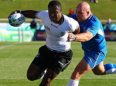 Goneva’s 4 try blitz helps Fiji win