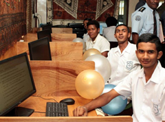 Govt Telecentre opens at Nadogo Central College