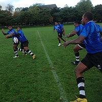 Flying Fijians adapt to cold weather
