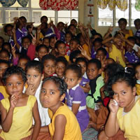 Children of Dilkusha home prepare for Christmas