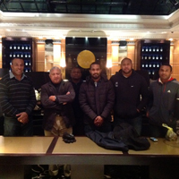 PM meets some France based players