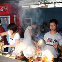 Wide variety of food at Showcase
