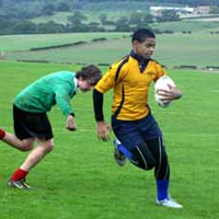 Saracens Savou in Fiji