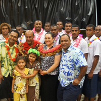 7s team attend Fiji Day celebrations on Gold Coast