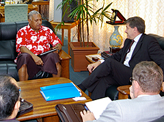 PM tells ILO delegation that reforms meant to move Fiji forward