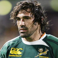 Matfield, de Villiers out of Fiji clash