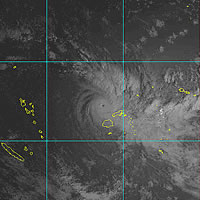 Tropical depression forms over North West of Fiji