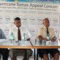 FNU launches Hurricane Tomas Appeal