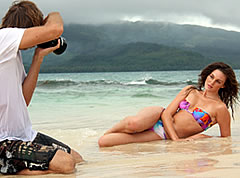 Reality Show Shot At Taunovo Bay