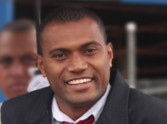 Golden boy Iliesa Delana on top of the world