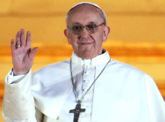 Cardinal Jorge Bergogolio elected Pope Francis I