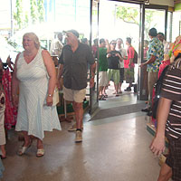 Tourist arrivals increase