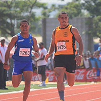 Coca Cola games torch visits the north