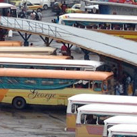 Passengers not to stand near bus doors