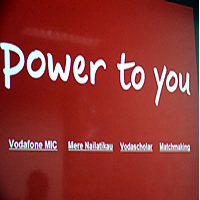 New tagline for Vodafone