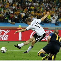 Germans stun Socceroos