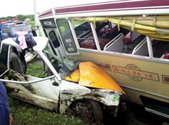 Family killed in accident, post mortem today