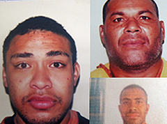 3 prisoners on the run