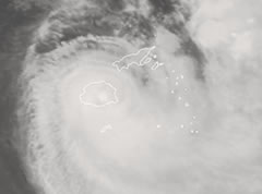 TC Mick passing over Monasavu