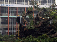 Tropical Cyclone Evan hits Samoa